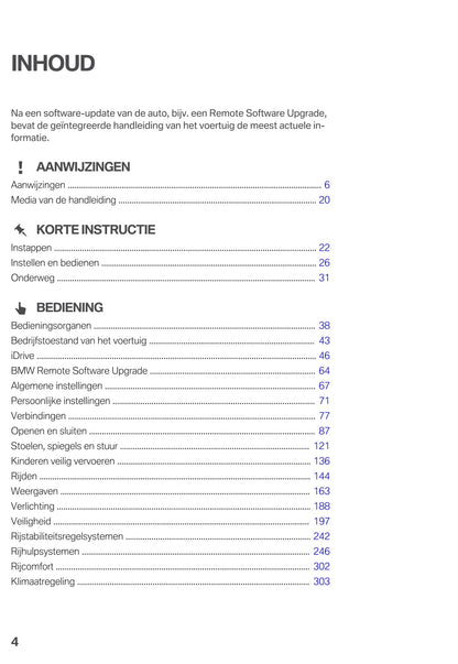 2021 BMW 4 Series Owner's Manual | Dutch