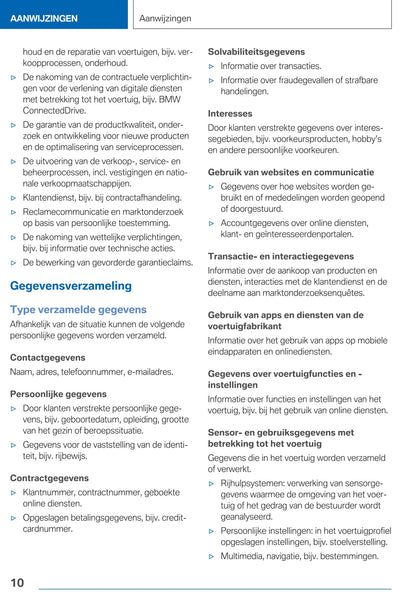 2021 BMW 4 Series Owner's Manual | Dutch