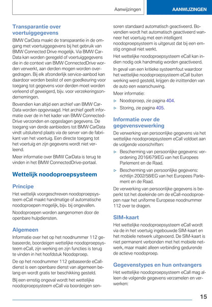 2021 BMW 4 Series Owner's Manual | Dutch