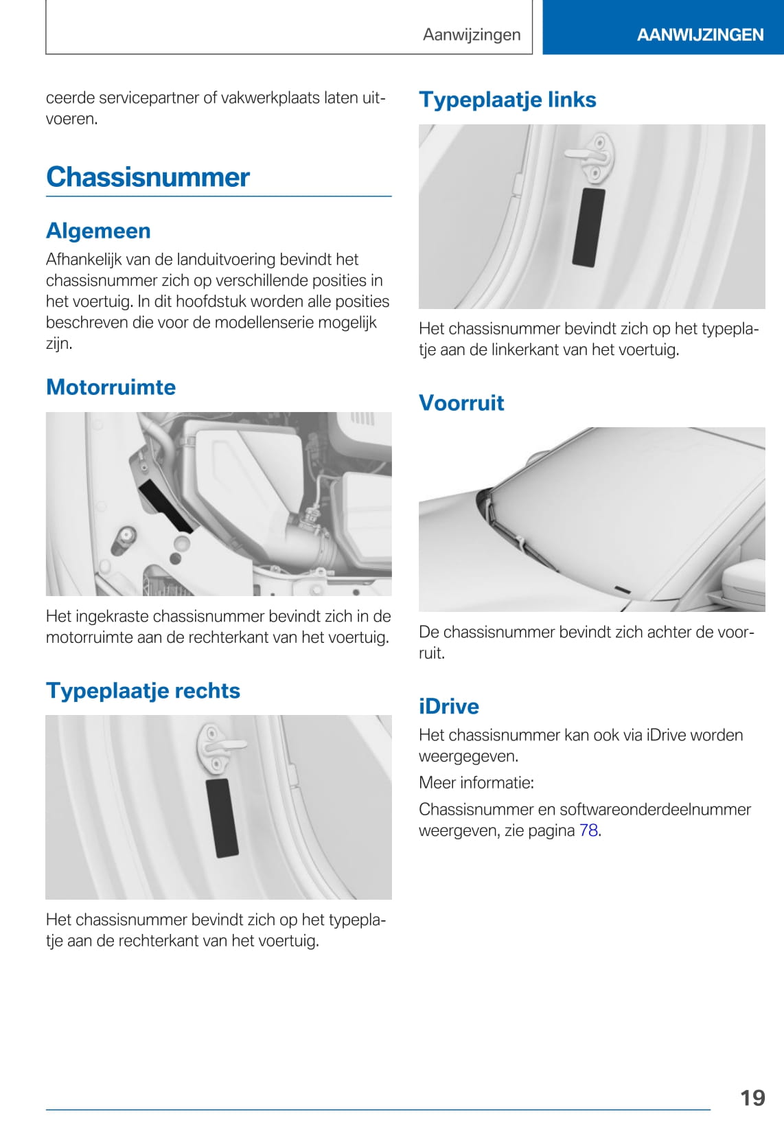 2021 BMW 4 Series Owner's Manual | Dutch