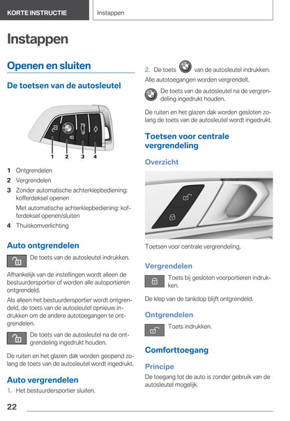 2021 BMW 4 Series Owner's Manual | Dutch