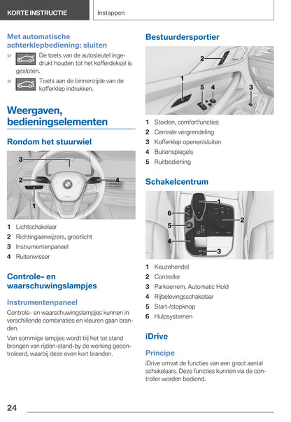 2021 BMW 4 Series Owner's Manual | Dutch