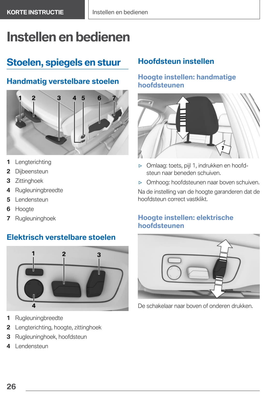 2021 BMW 4 Series Owner's Manual | Dutch