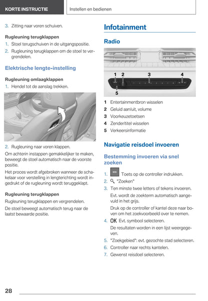 2021 BMW 4 Series Owner's Manual | Dutch