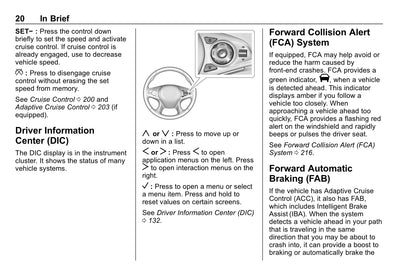 2020 Buick LaCrosse Owner's Manual | English