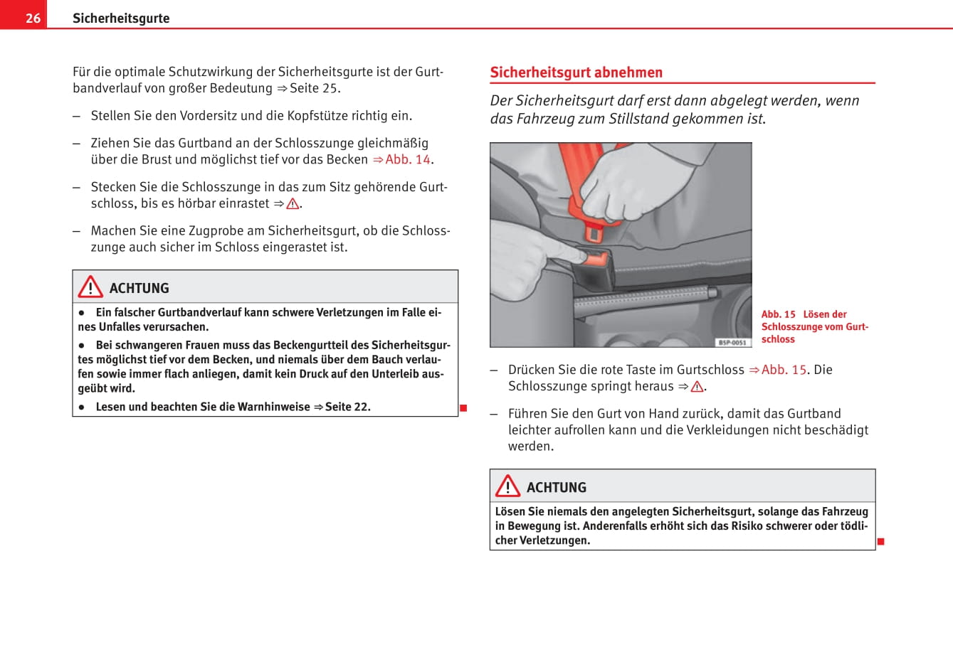 2013-2014 Seat Ibiza SC Owner's Manual | German