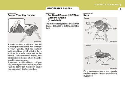 2006-2007 Hyundai Terracan Gebruikershandleiding | Engels