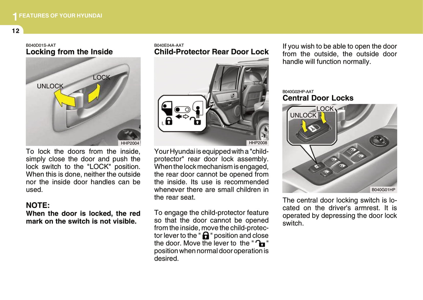 2006-2007 Hyundai Terracan Gebruikershandleiding | Engels