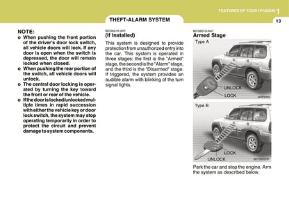 2006-2007 Hyundai Terracan Gebruikershandleiding | Engels