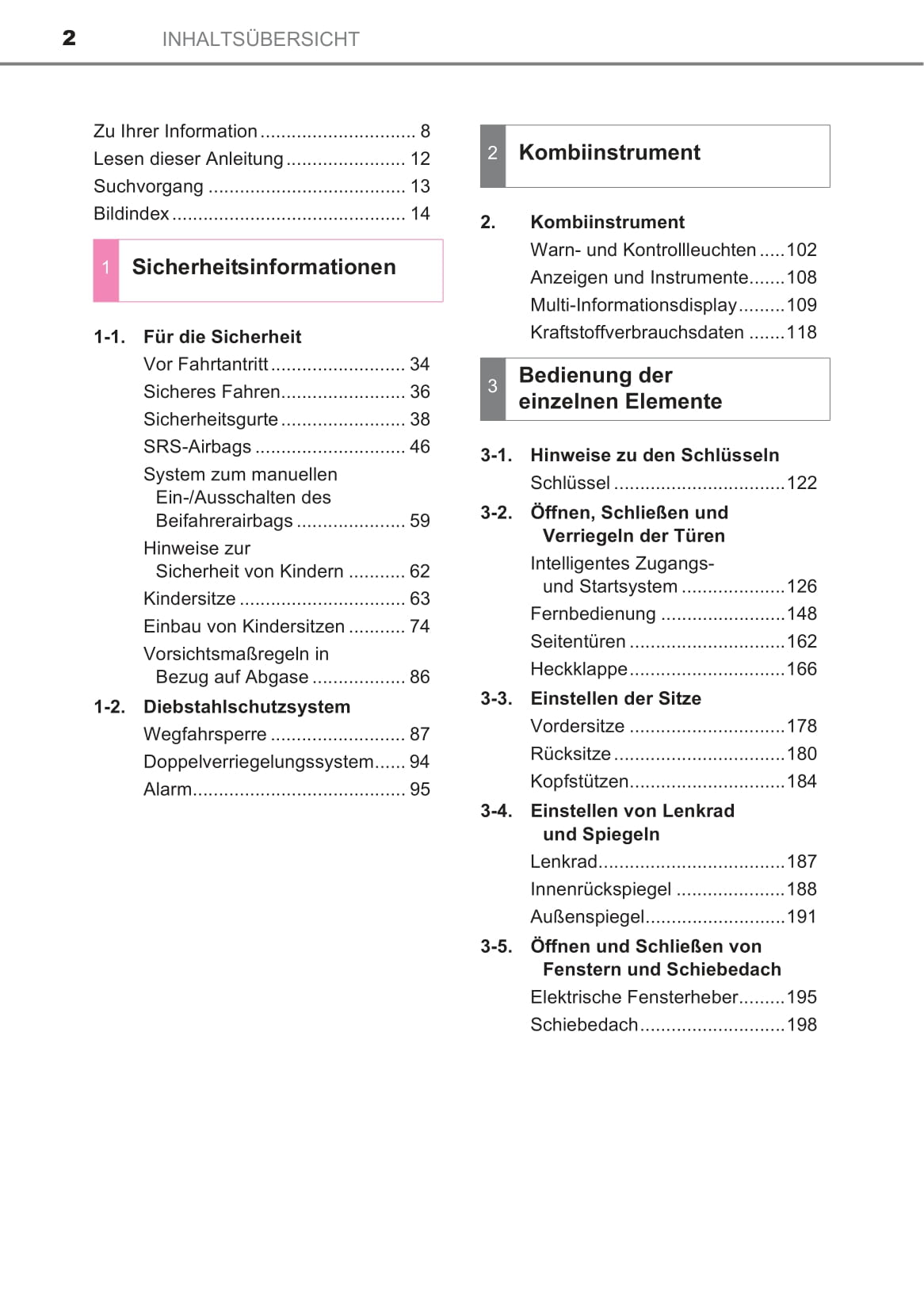 2014-2015 Toyota RAV4 Owner's Manual | German