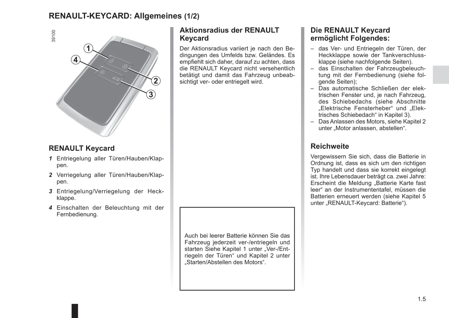 2016-2018 Renault Talisman Owner's Manual | German