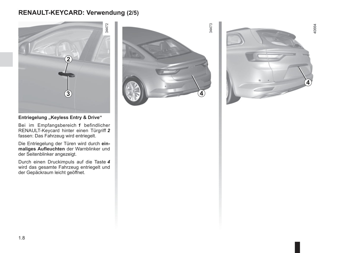 2016-2018 Renault Talisman Owner's Manual | German