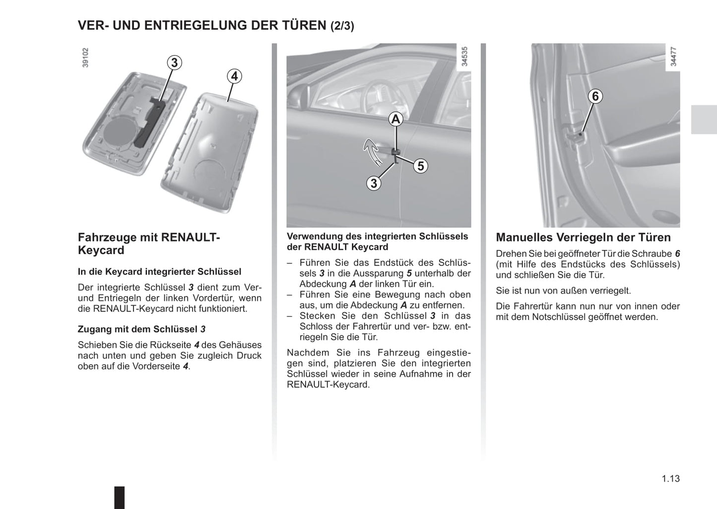 2016-2018 Renault Talisman Owner's Manual | German