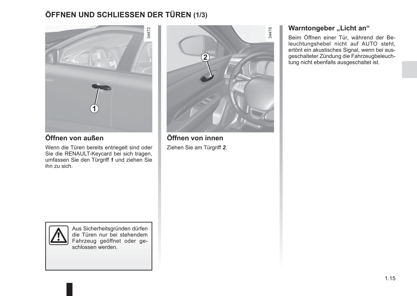 2016-2018 Renault Talisman Owner's Manual | German