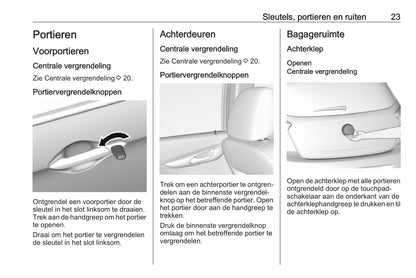 2018-2019 Opel Karl Bedienungsanleitung | Niederländisch