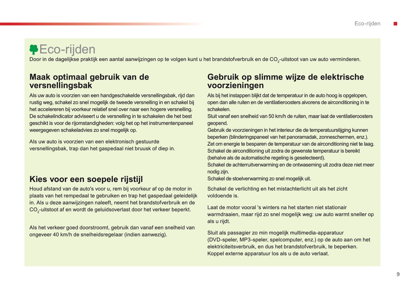 2016-2018 Citroën C4 Cactus Owner's Manual | Dutch