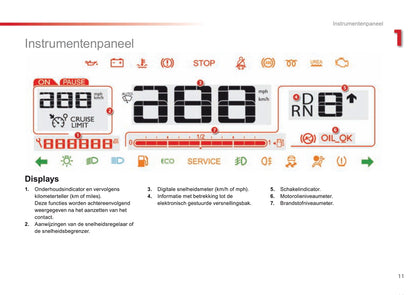 2016-2018 Citroën C4 Cactus Owner's Manual | Dutch