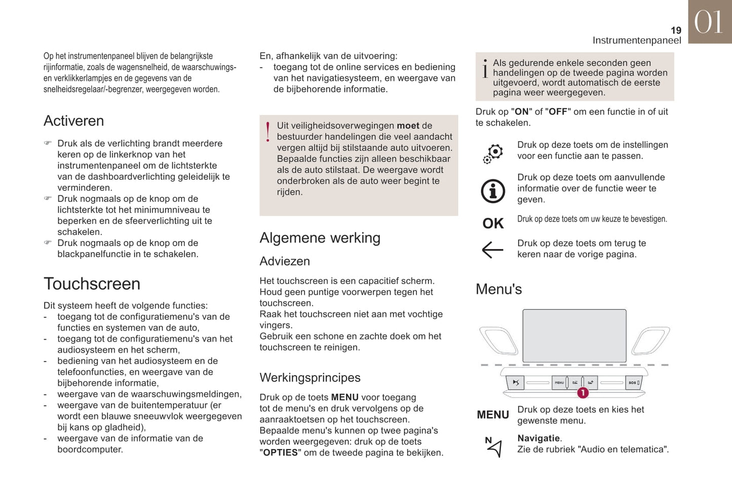 2018-2019 DS DS 3 Bedienungsanleitung | Niederländisch