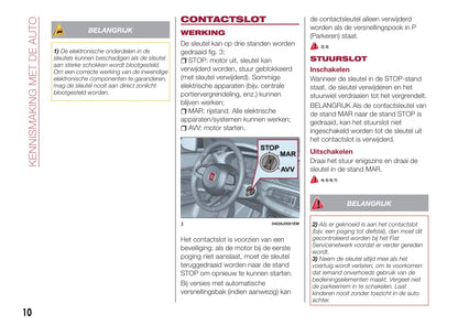 2015-2017 Fiat Tipo Manuel du propriétaire | Néerlandais