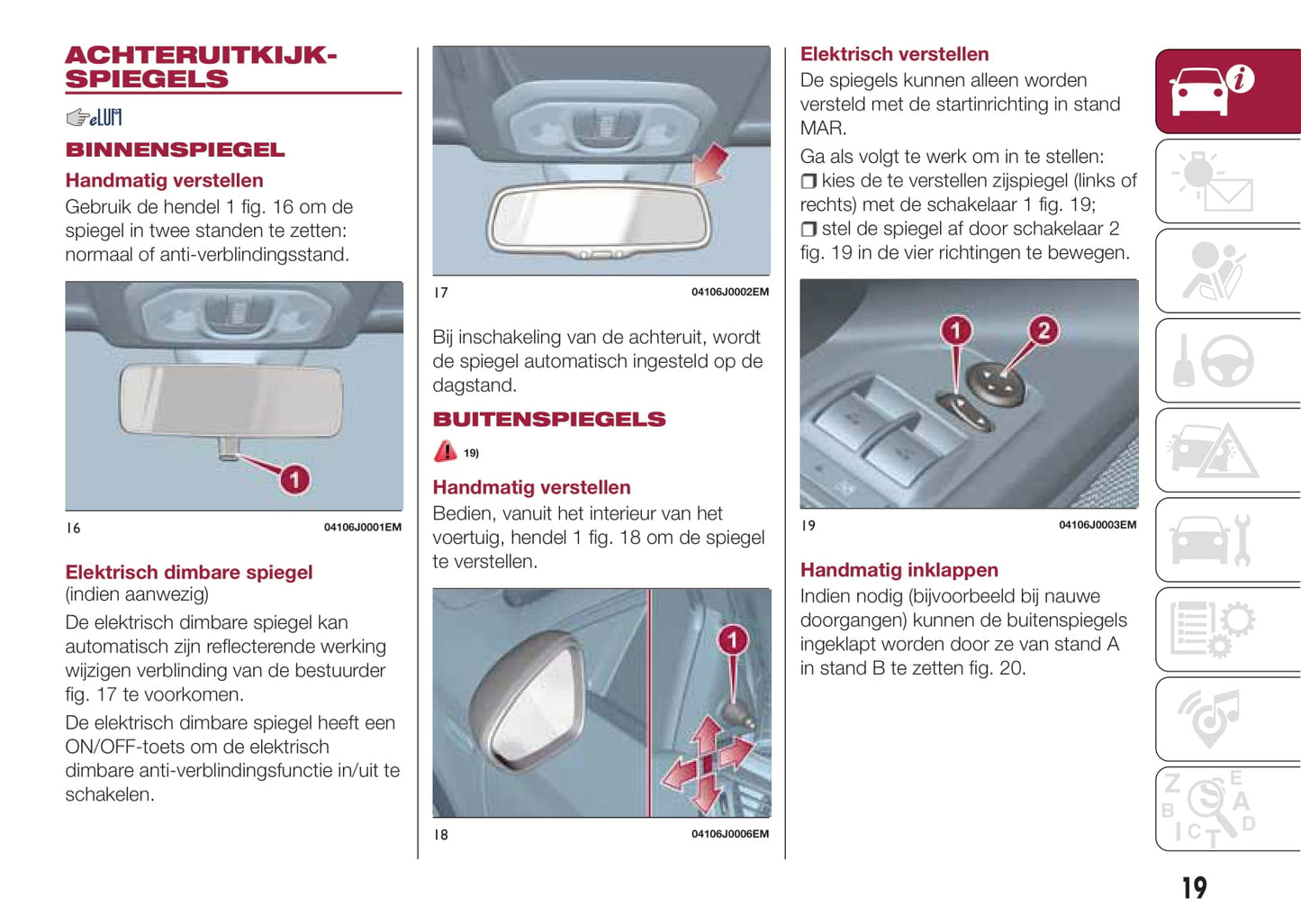 2015-2017 Fiat Tipo Manuel du propriétaire | Néerlandais