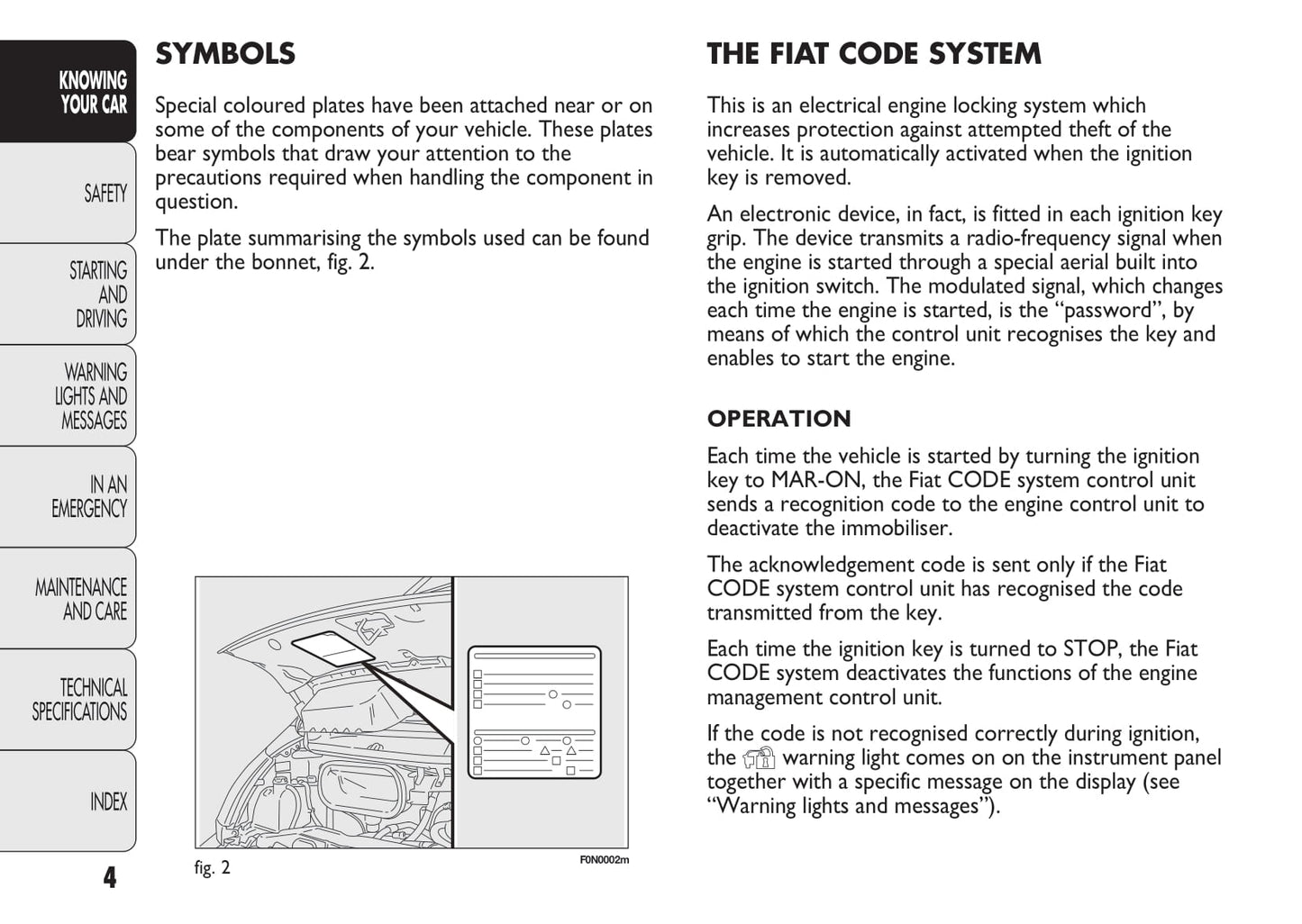 2013-2014 Fiat Ducato Owner's Manual | English