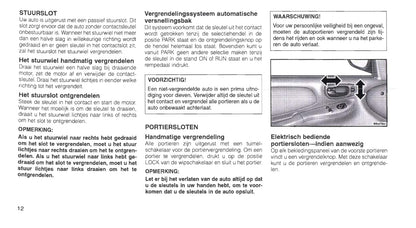 1999-2005 Chrysler Neon Manuel du propriétaire | Néerlandais