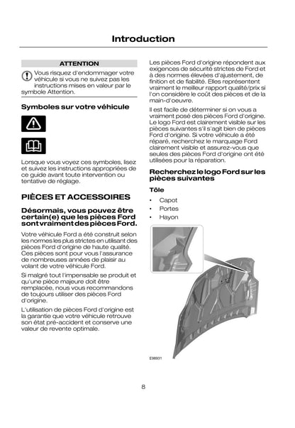 2008-2009 Ford Kuga Gebruikershandleiding | Frans