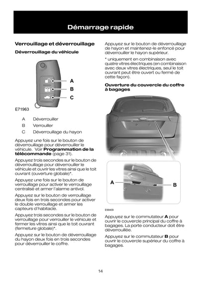 2008-2009 Ford Kuga Gebruikershandleiding | Frans