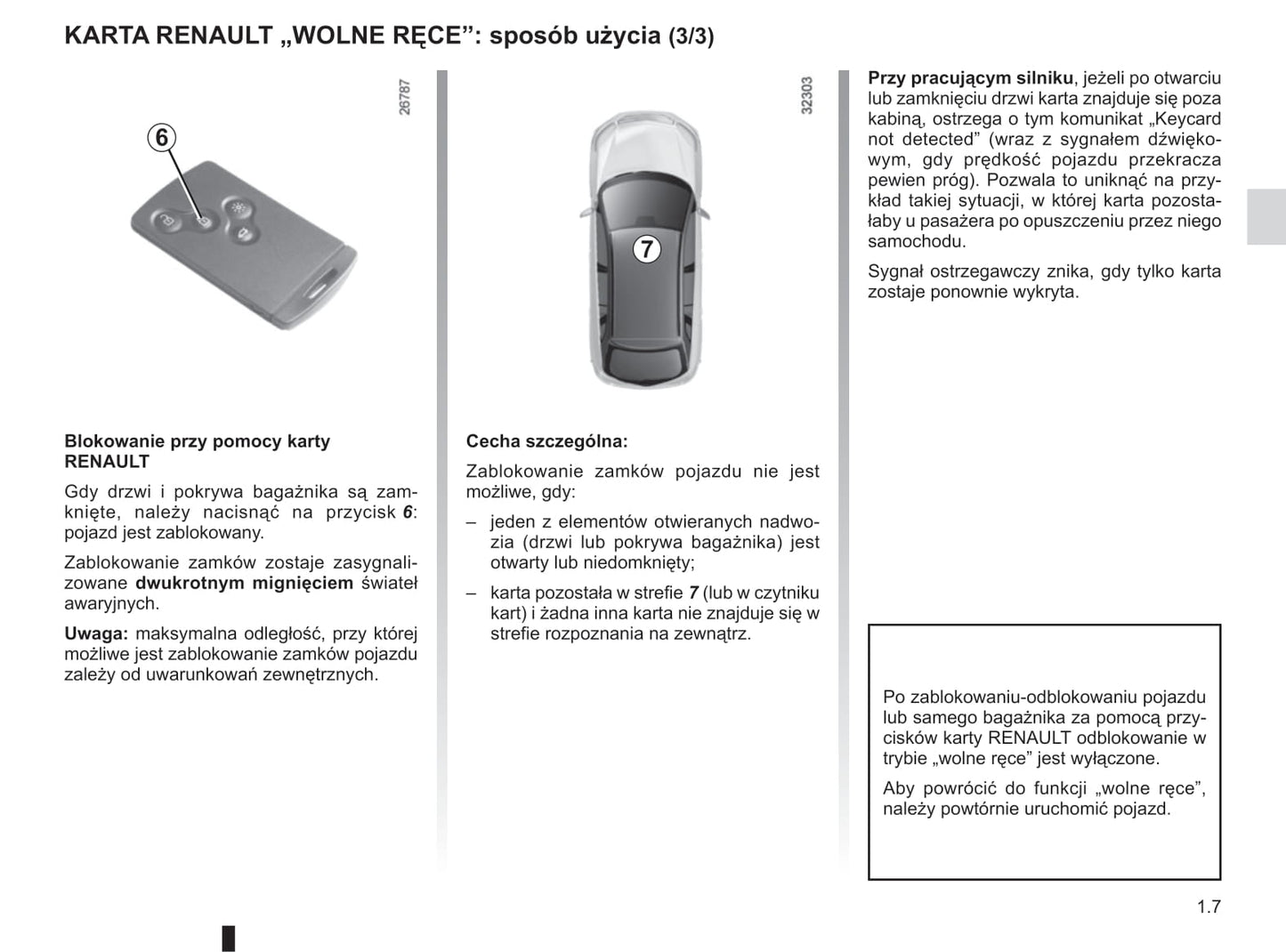 2012-2013 Renault Koleos Owner's Manual | Polish