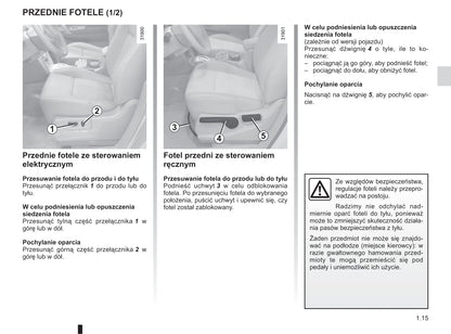 2012-2013 Renault Koleos Owner's Manual | Polish