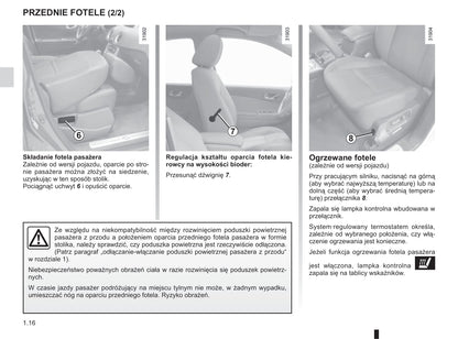 2012-2013 Renault Koleos Owner's Manual | Polish