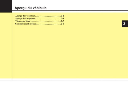 2014 Kia Rondo Owner's Manual | French