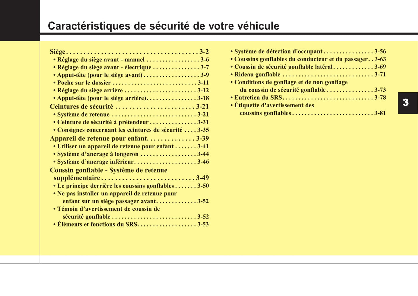 2014 Kia Rondo Owner's Manual | French