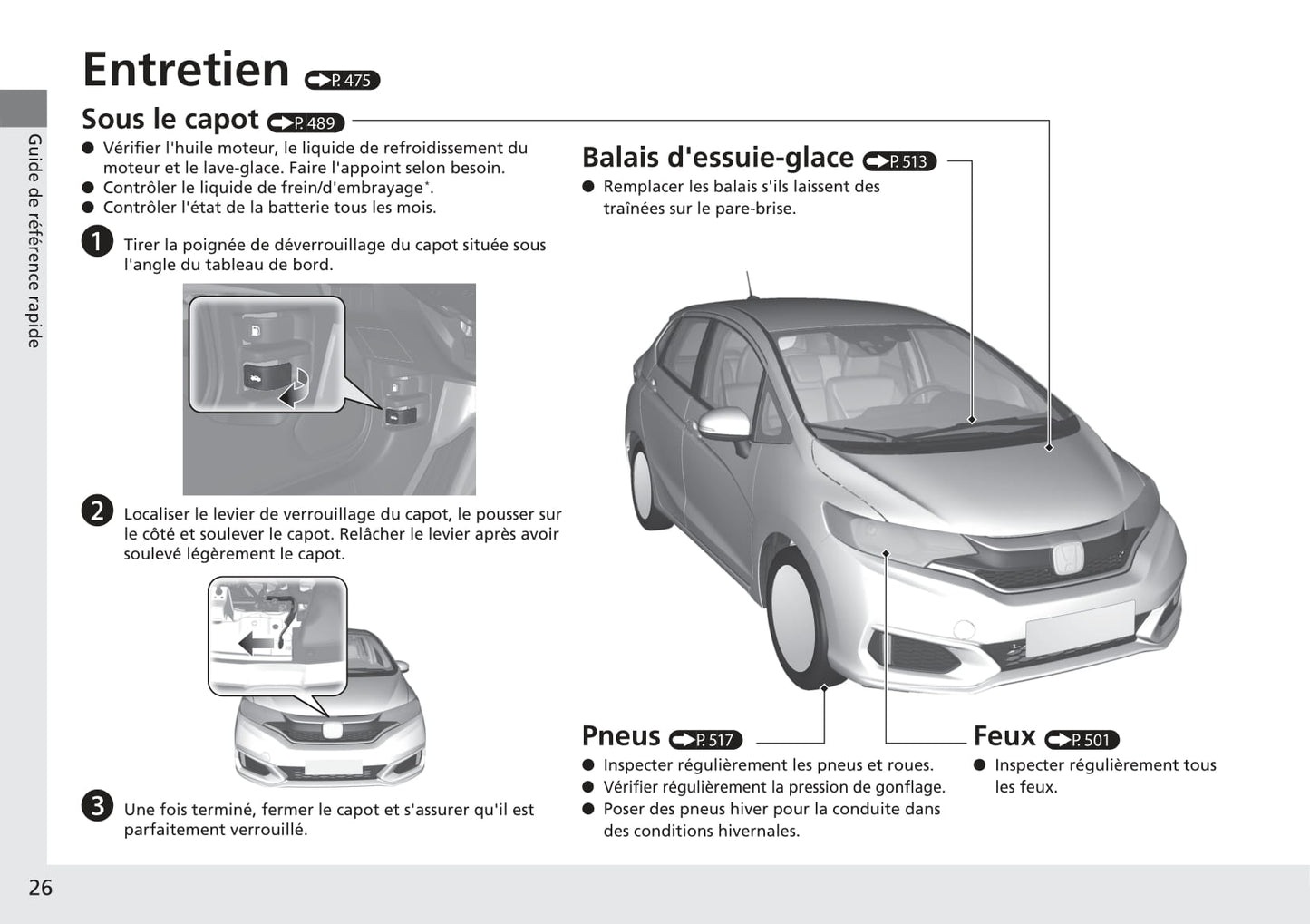 2018-2019 Honda Jazz Bedienungsanleitung | Französisch