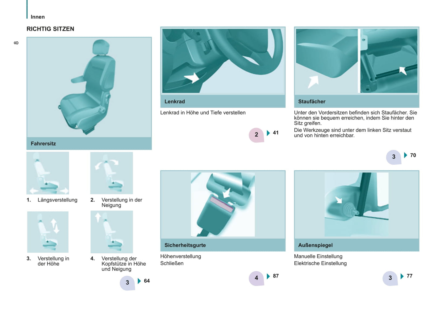 2014-2015 Citroën Berlingo Owner's Manual | German