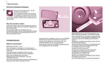 2014-2015 Citroën Berlingo Owner's Manual | German