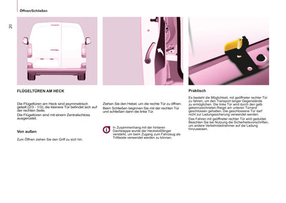 2014-2015 Citroën Berlingo Owner's Manual | German