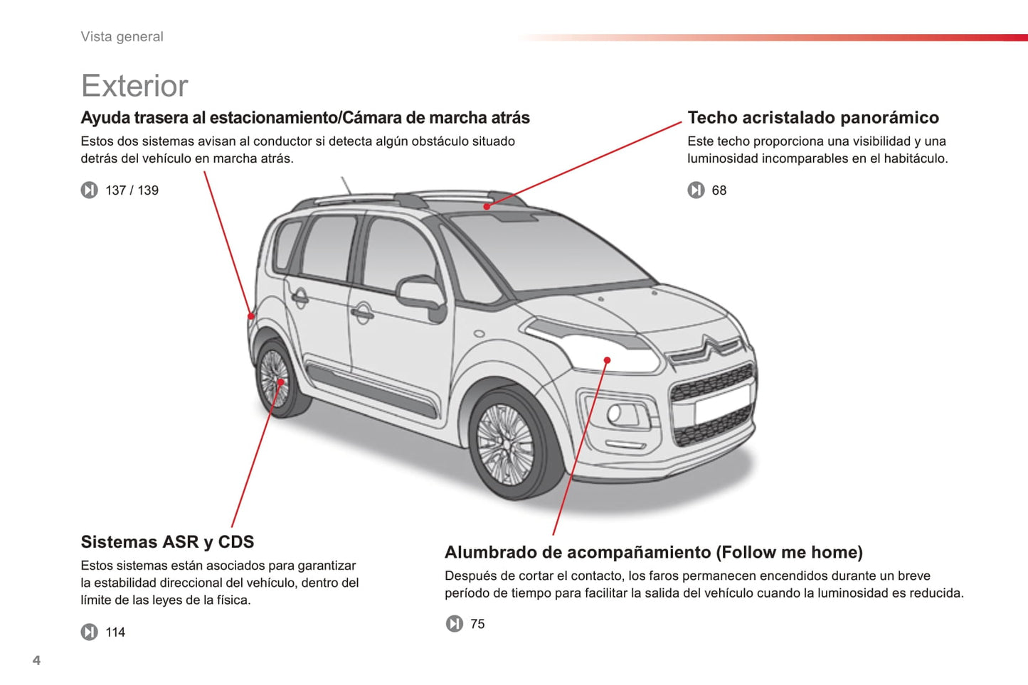 2015-2017 Citroën C3 Picasso Gebruikershandleiding | Spaans