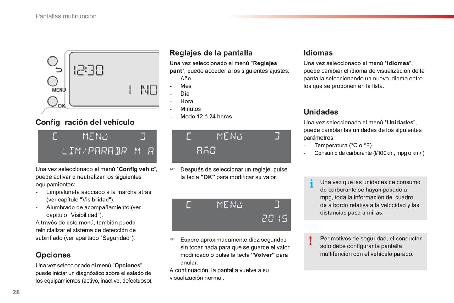 2015-2017 Citroën C3 Picasso Gebruikershandleiding | Spaans