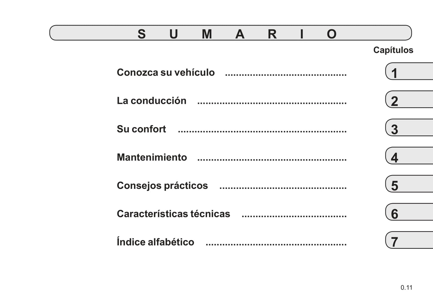 2021-2022 Renault Kangoo Owner's Manual | Spanish