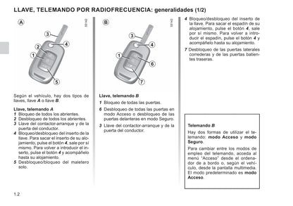 2021-2022 Renault Kangoo Owner's Manual | Spanish