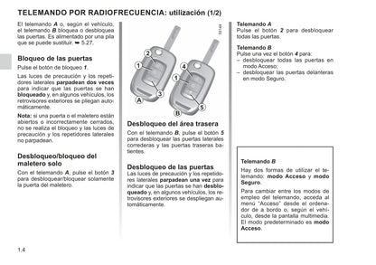 2021-2022 Renault Kangoo Owner's Manual | Spanish