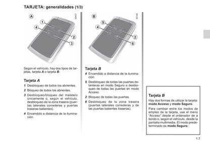 2021-2022 Renault Kangoo Owner's Manual | Spanish