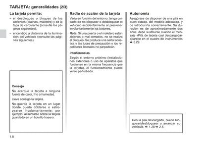 2021-2022 Renault Kangoo Owner's Manual | Spanish