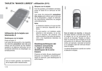 2021-2022 Renault Kangoo Owner's Manual | Spanish