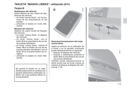 2021-2022 Renault Kangoo Owner's Manual | Spanish