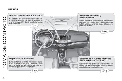 2011-2012 Citroën C-Crosser Bedienungsanleitung | Spanisch