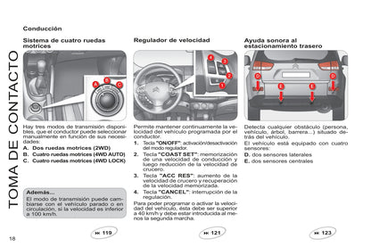 2011-2012 Citroën C-Crosser Bedienungsanleitung | Spanisch