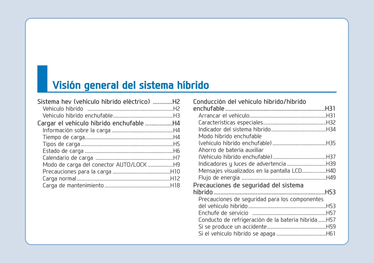 2017-2018 Hyundai Ioniq Hybrid Gebruikershandleiding | Spaans