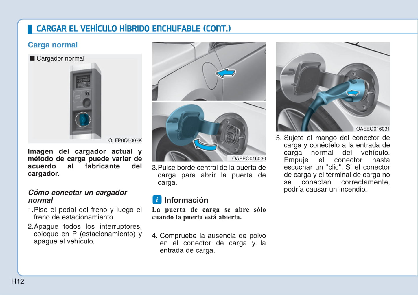 2017-2018 Hyundai Ioniq Hybrid Gebruikershandleiding | Spaans